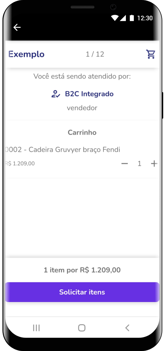 divulgação produtos