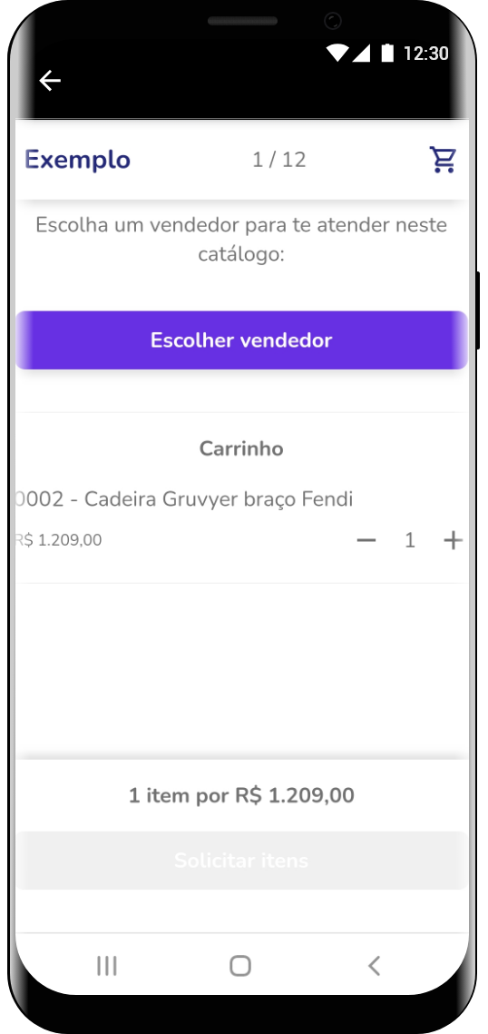 divulgação produtos