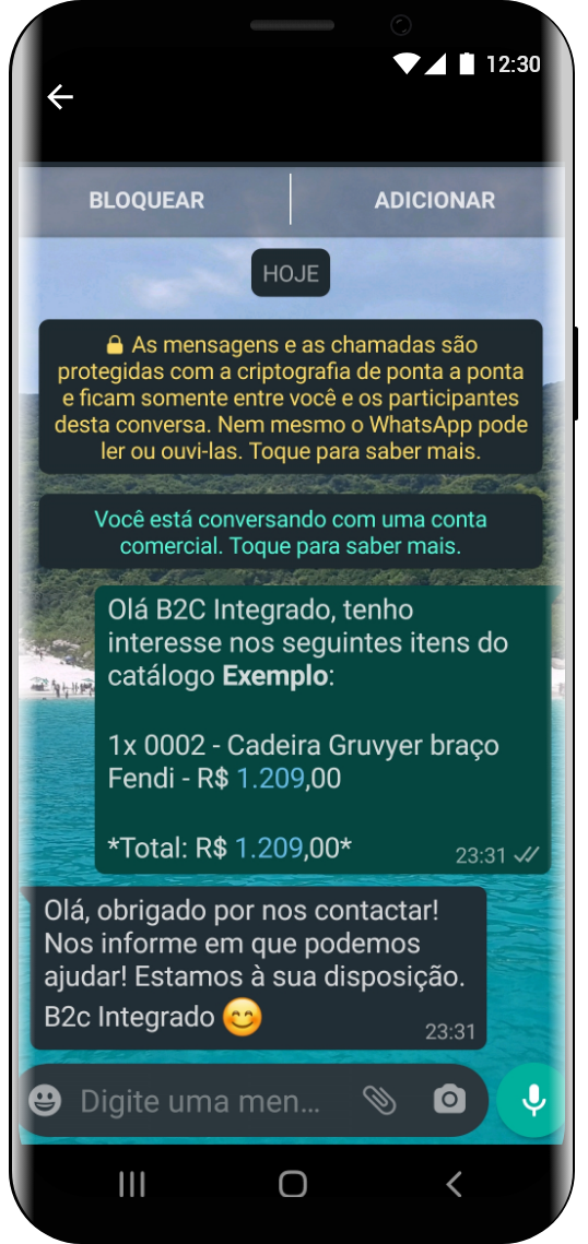 divulgação produtos